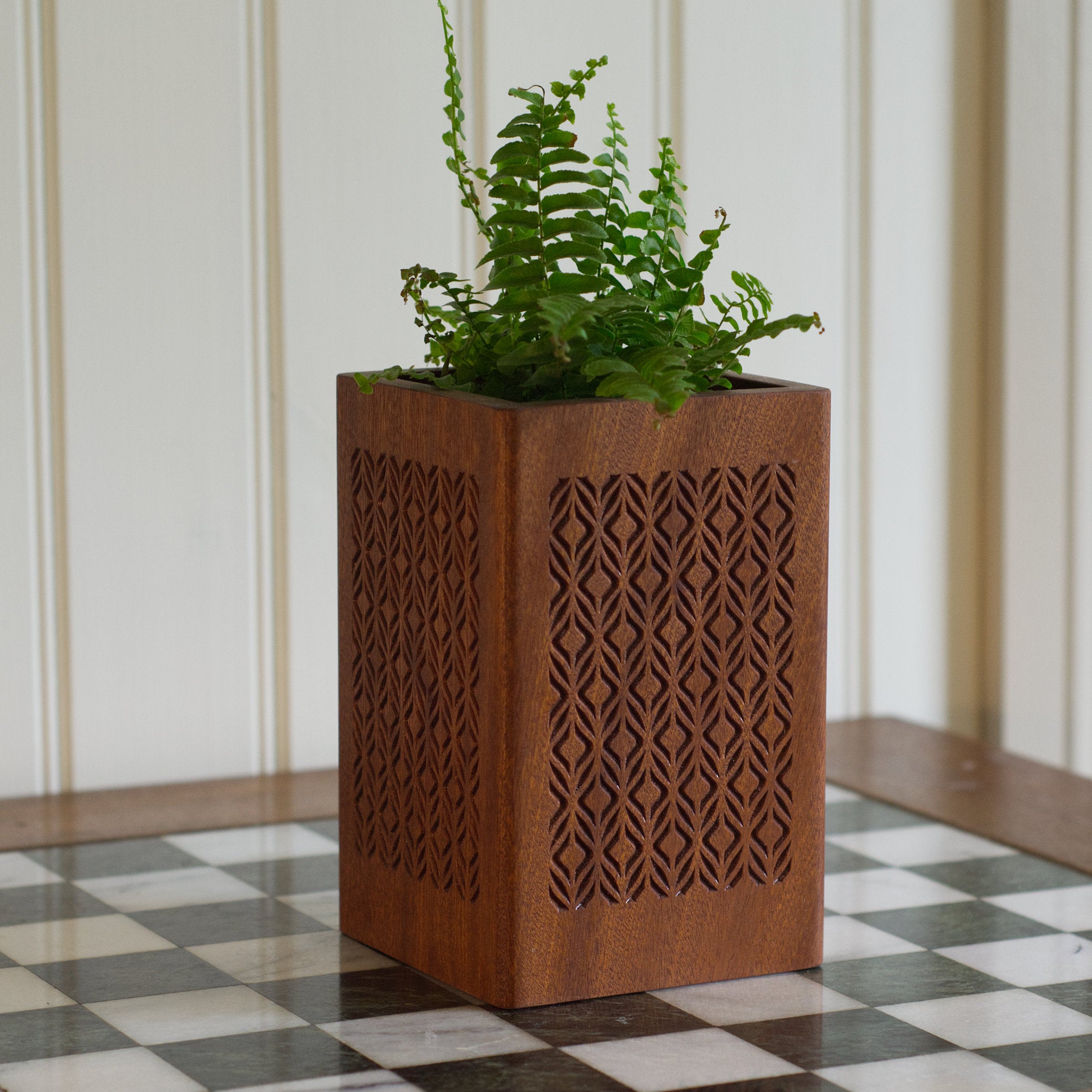 Ornate Hardwood Box