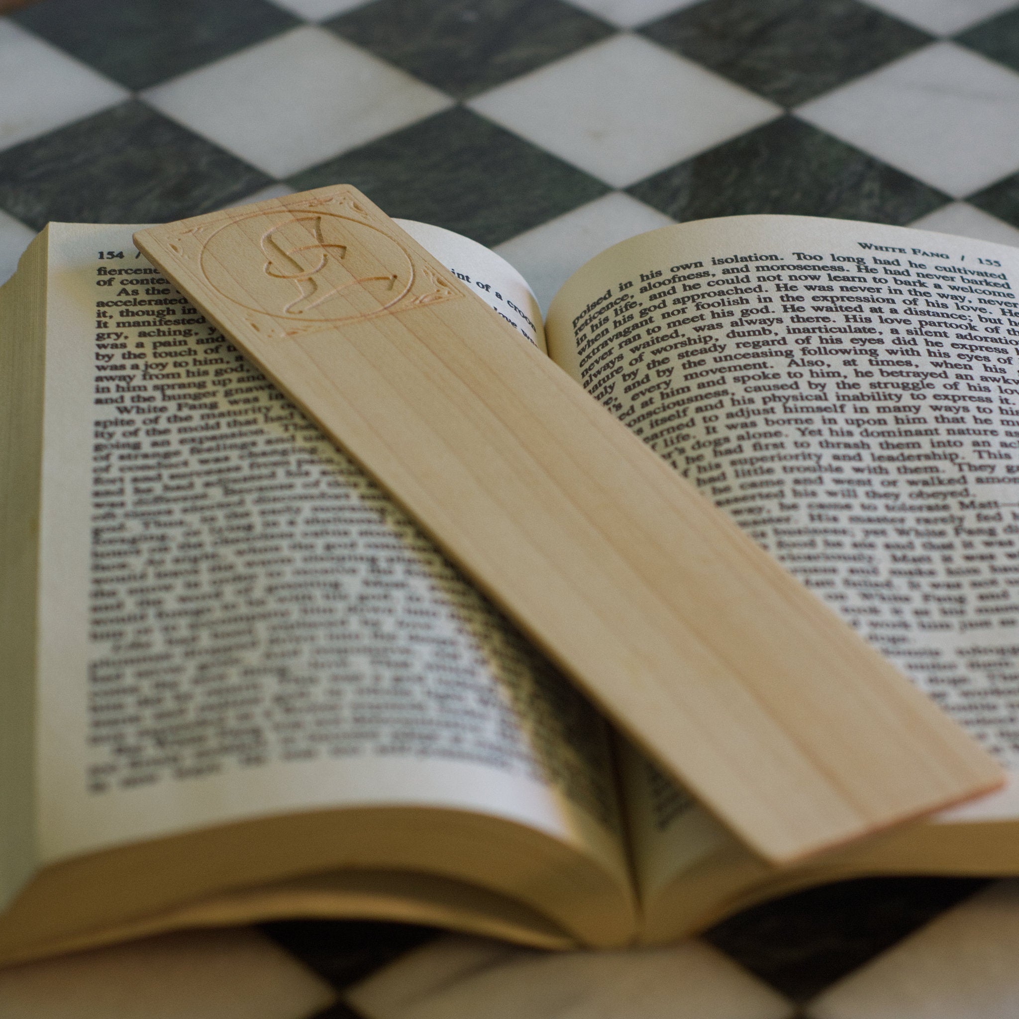 Hardwood Bookmark