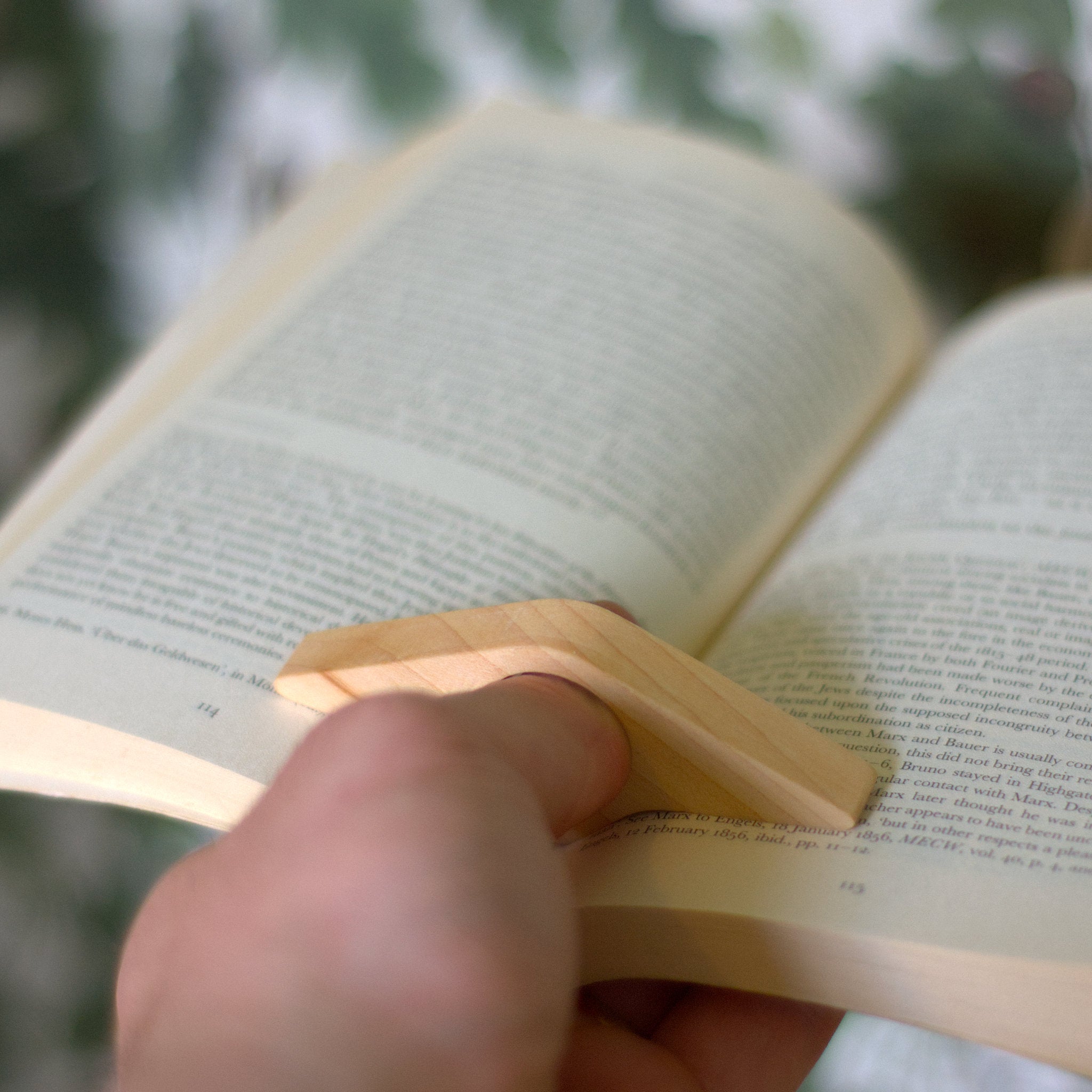 Hardwood Reading Ring