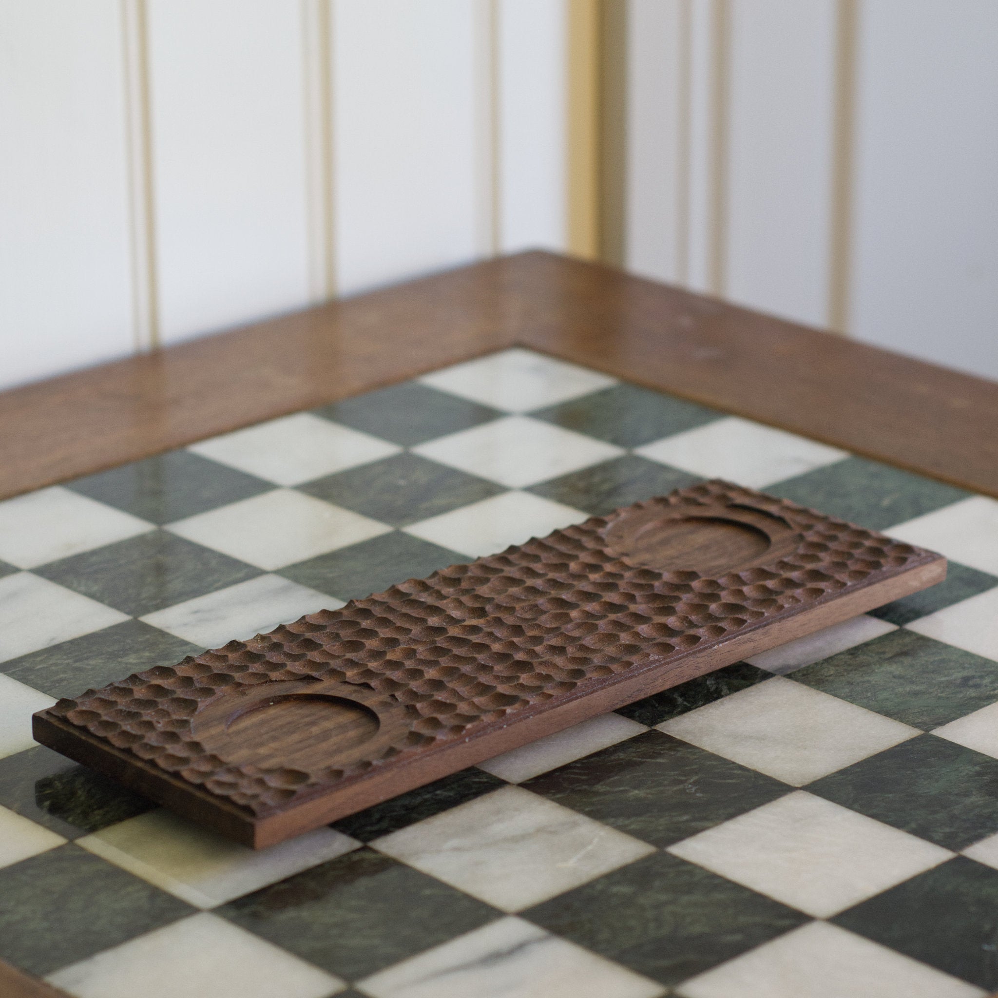 Walnut Candle Tray