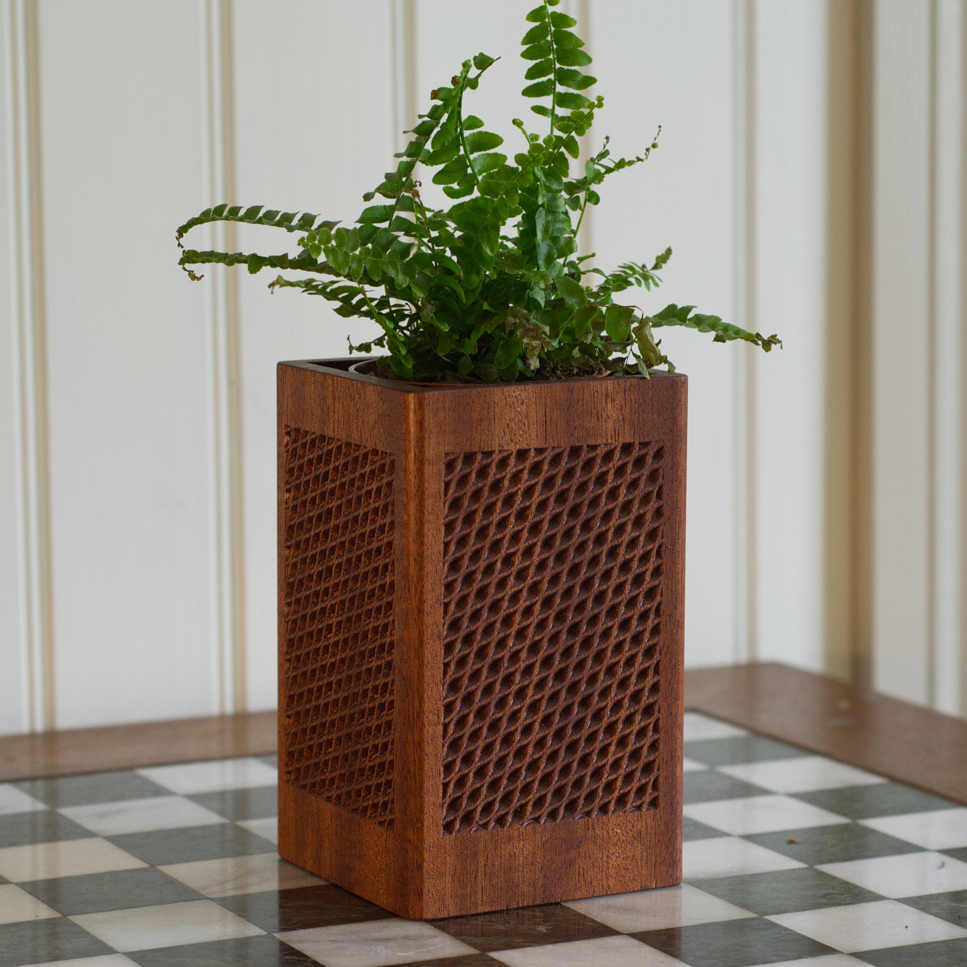 Ornate Hardwood Box